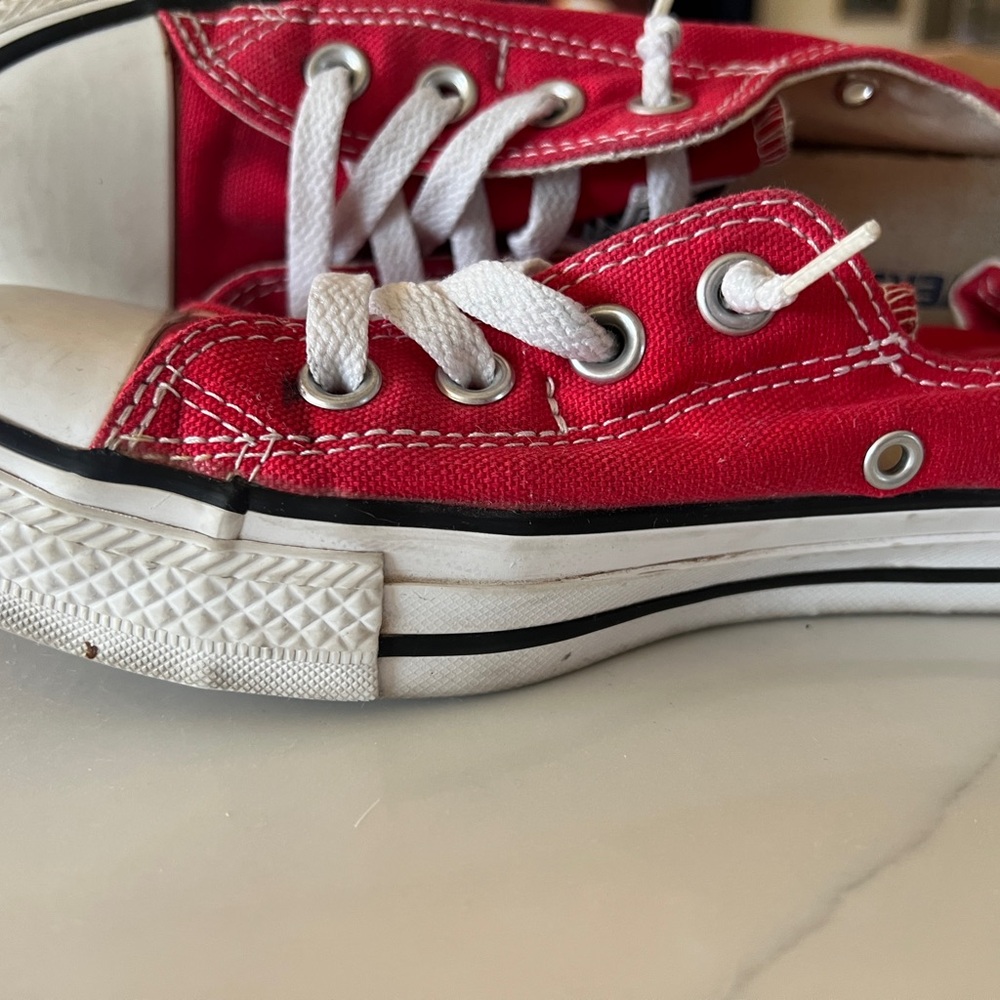 Converse Red Sneakers - Picture 5 of 6